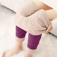 thumbnail image 1 of Fewfanhot Women's Solid Color Thermal Leggings Thick Comfortable Fit for Cold Weather Winter Season Indoor Activities, 1 of 4