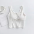 thumbnail image 1 of Fewfanhot Women's Summer Solid Color Sleep Camisole - Padded Sling with Lace Trim, Fashion Backless Design Soft Tank Top Nightwear, 1 of 6