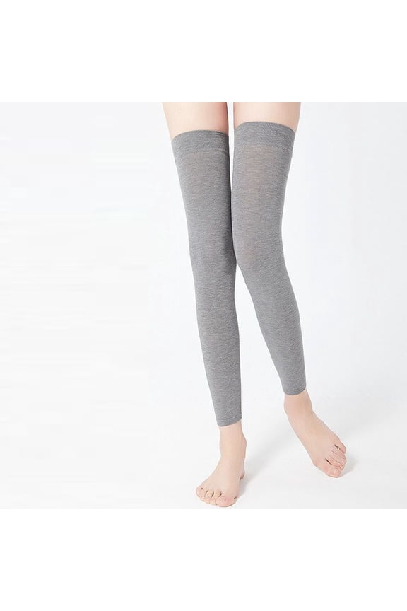 Women's Thin Over-Knee Sports Knee Pads, Warm Knee Socks, Elastic Breathable Suitable for Sports, Outdoor Activities and Daily Use