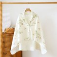 thumbnail image 1 of Fewfanhot Women's Winter Print Flannel Shawl Blanket Wrap Generous Size for Cozy Evenings and Comfort Home Wear, 1 of 3