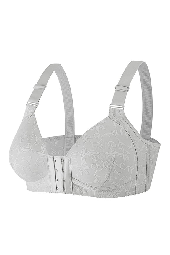 Women's Wireless Seamless Push-Up Bra Backless U-Shaped Comfort Bras for Everyday Nightwear Soft Nylon 32-40B/C/D