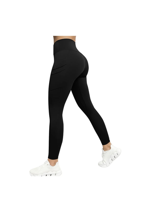 Yoga Pants Women Leggings with Pockets Tummy Control Workout Athletic Running Yoga Pants