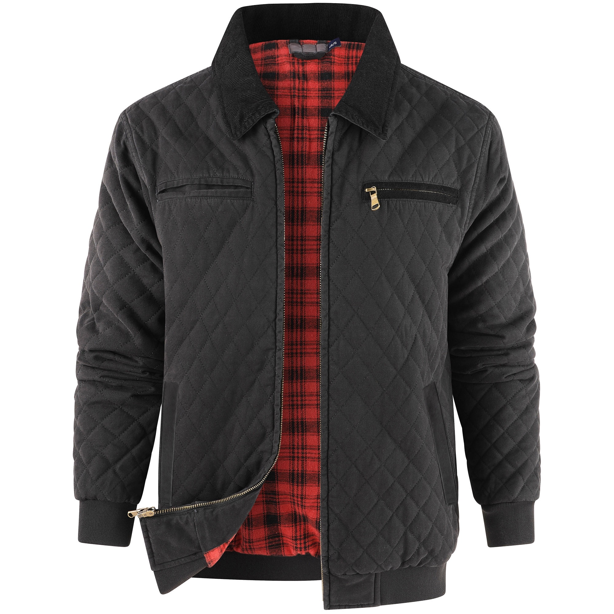 Dickies Men's 76242 Snap Front Windbreaker Water Resistant Jacket