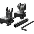 thumbnail image 1 of Feyachi Fiber Optic Iron Sights Flip Up Iron Sight, Front and Rear Backup Sights for Picatinny Rail, 1 of 6