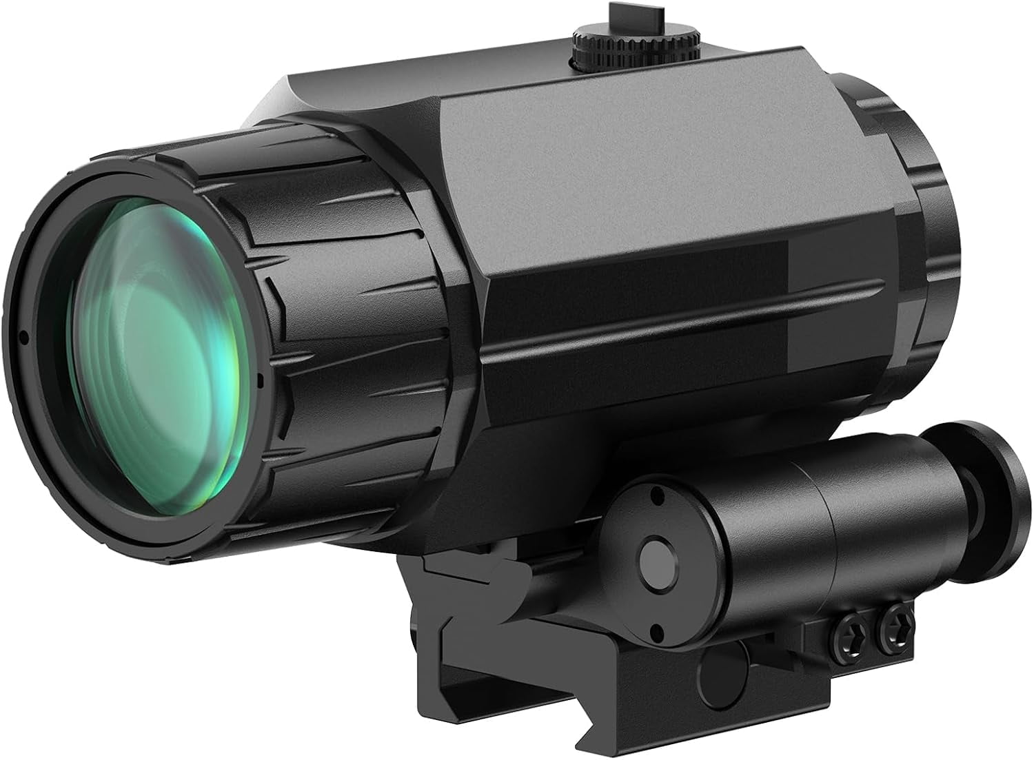 Feyachi M38 5X Red Dot Magnifier with Flip to Side Mount
