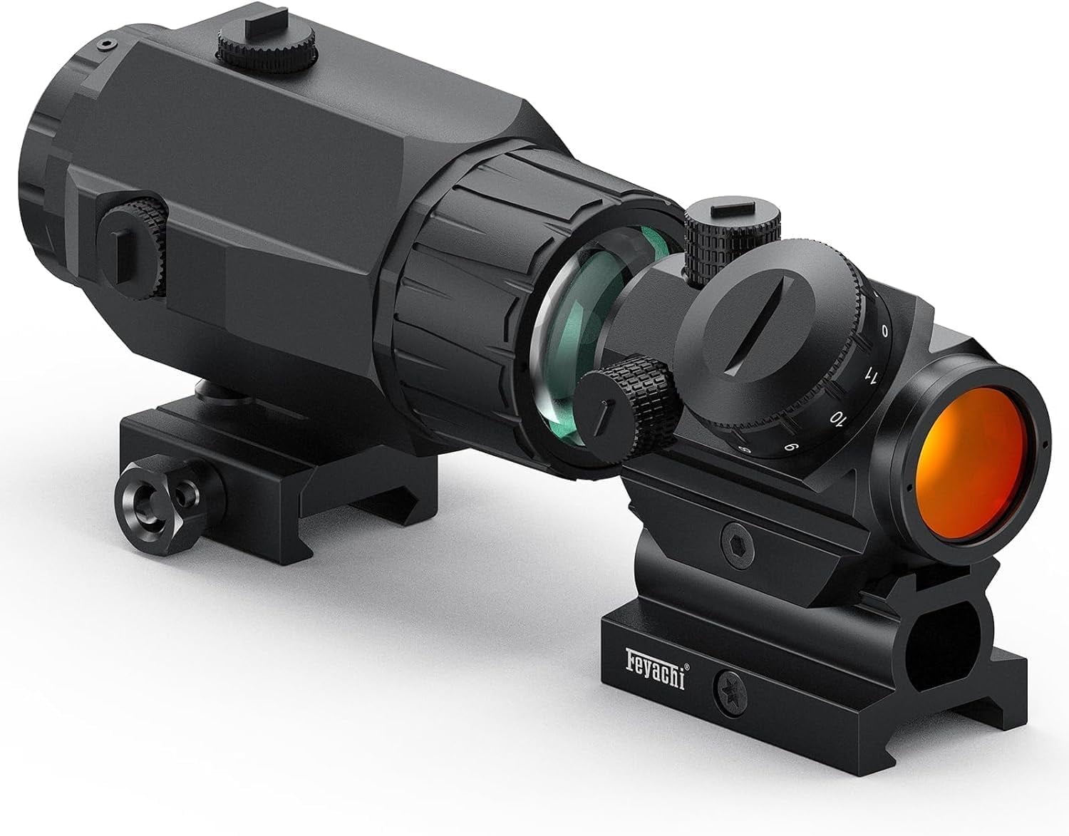 Feyachi RS-23 Optic Sight with M38 5X Magnifier Combo Kit