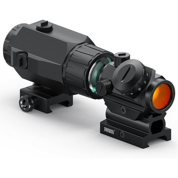 Feyachi RS-23 Optic Sight with M38 5X Magnifier Combo Kit