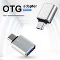 thumbnail image 1 of Feylan 3pcs USB 3.0 Type-C OTG Adapter Type C USB C Male To USB Female Converter For Macbook Xiaomi Samsung S20 USBC OTG Connector, 1 of 6