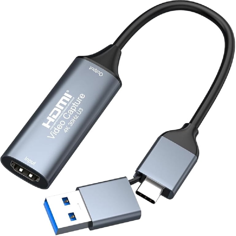 Feylan 4K HDMI to USB 3.0 Type C Video Capture Card 1080P 60FPS