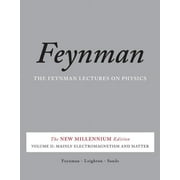 Feynman Lectures on Physics Paperback Mainly Electromagnetism and Matter, Book 02, Paperback