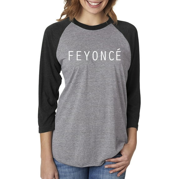 Feyonce Unisex 3/4 Sleeve Baseball Raglan Tee