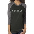 thumbnail image 1 of Feyonce Unisex 3/4 Sleeve Baseball Raglan Tee, 1 of 3