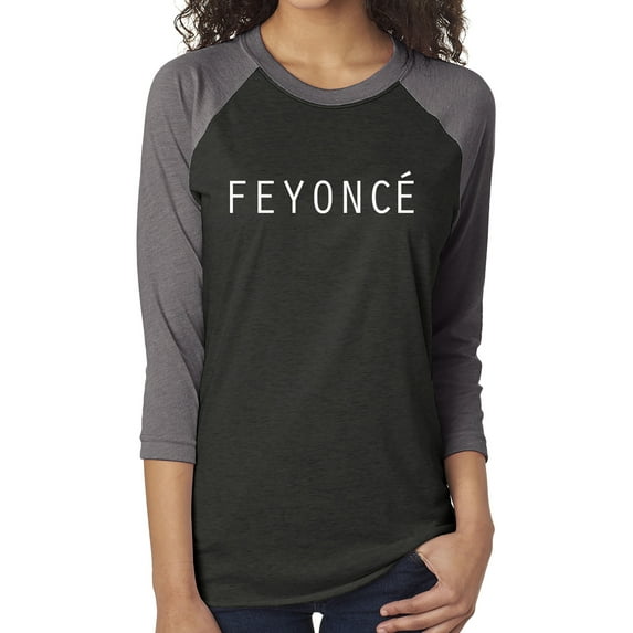 Feyonce Unisex 3/4 Sleeve Baseball Raglan Tee