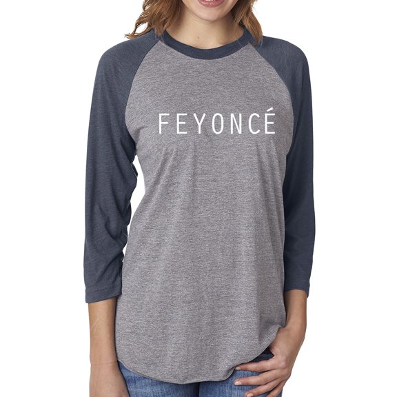 Feyonce Unisex 3/4 Sleeve Baseball Raglan Tee