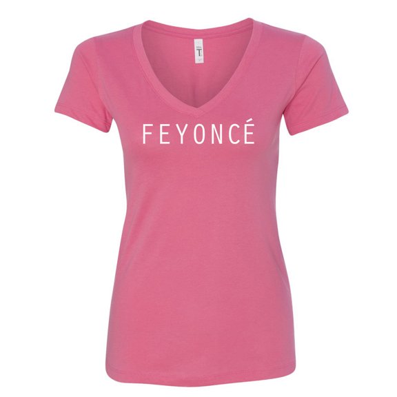Feyonce Womens V-Neck Tee