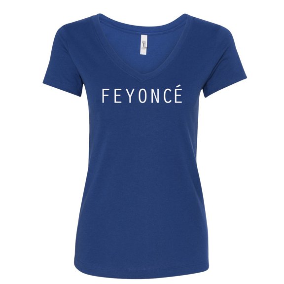 Feyonce Womens V-Neck Tee