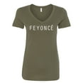 thumbnail image 1 of Feyonce Womens V-Neck Tee, 1 of 1