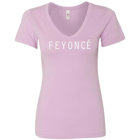 Feyonce Womens V-Neck Tee