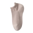 thumbnail image 1 of Fgnfyis 1 Pair Womens Ballerina Socks for Women Solid Non Lace Splice Boat Socks Low Cut Comfortable Khaki, 1 of 7