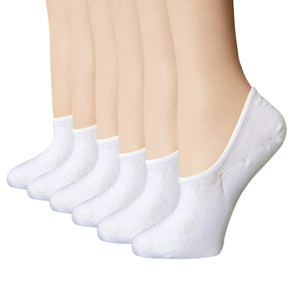 Fgnfyis 3 Pairs Of Womens Summer Solid Color Sports Casual Shallow Mouth Boat Socks for Wear White M