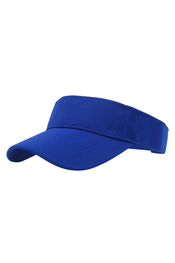 Adjustable Sports Visor Cap for Women, Beach Sun Hat for Outdoor Activities & Running - Sun Hats for Women Blue