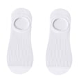 thumbnail image 1 of Fgnfyis Ankle Socks for Women Summer Thin Mesh Breathable Sweat Absorbing Shallow Hidden Boat Socks White, 1 of 2
