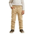 thumbnail image 1 of Fgnfyis Baby Boy Jeans Boys Distressed Jeans High Street Lined Stretch Slim Straight Leg Denim Trousers Boys Pants Brown_007 9-10 Years, 1 of 9