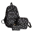 thumbnail image 1 of Fgnfyis Backpack for Girls Stylish Womens Bow Cute Shoulder Bag for Daily Use Commute Work Travel School Versatile Carryall Kindergarten Backpack Black, 1 of 8