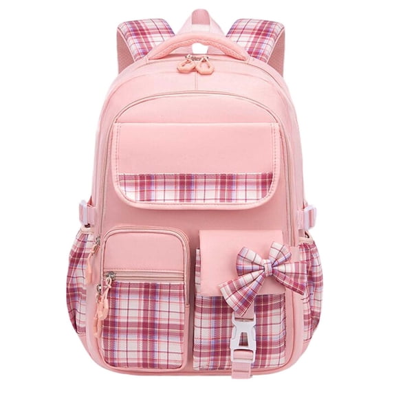 Fgnfyis Backpack for Girls Lightweight Friendly Large Capacity Elementary School Children Ages 7 16 Kids Backpack Pink
