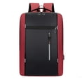 thumbnail image 1 of Fgnfyis Backpack for School Men Large Capacity Laptop USB Travel Business Commute Outdoor College Work Mens Backpack Red, 1 of 2