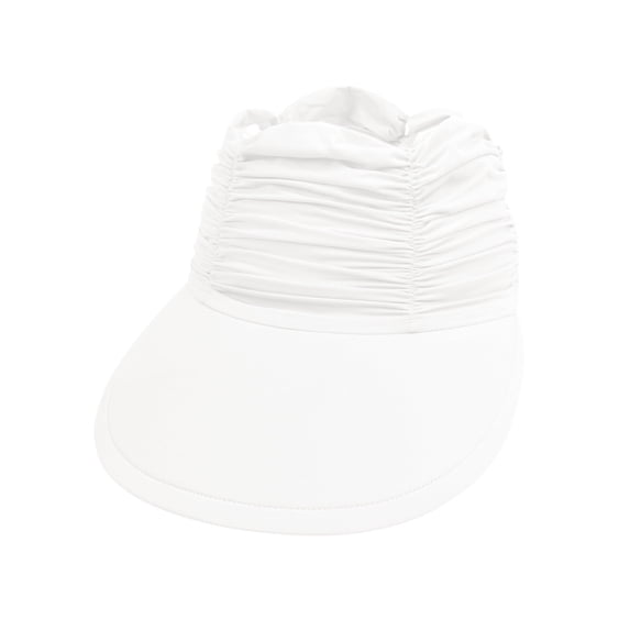 Fgnfyis Beach Sun Visor Women's Sun Hat Outdoor Sports Big Brim for Face Sun Protection Womens Hats White