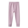thumbnail image 1 of Fgnfyis Boys Winter Velvet Lined Leggings Warm Thermal Pants for Kids Cold Weather Outdoor Play Comfortable Soft Stretchable Durable Wear Purple 11-12 Years, 1 of 3