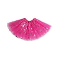 thumbnail image 1 of Fgnfyis Carnival Girls Skirts Star Sequins Tutu Baby Toddler Party Dance Performance Hot Pink One Size, 1 of 2
