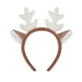 thumbnail image 1 of Fgnfyis Christmas Reindeer Ear Headband Festive Holiday Hair Accessory for Kids Dress Up Party Props White One Size, 1 of 3