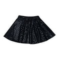 thumbnail image 1 of Fgnfyis Christmas Skirts for Girls Shiny Disco Flared Pleated A Line Dance Rave Tutu Black 3-4 Years, 1 of 6