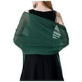 thumbnail image 1 of Fgnfyis Elegant Chiffon Fashion Shawl Wraps For Women Dresses Evening Wear Accessories Green M, 1 of 4