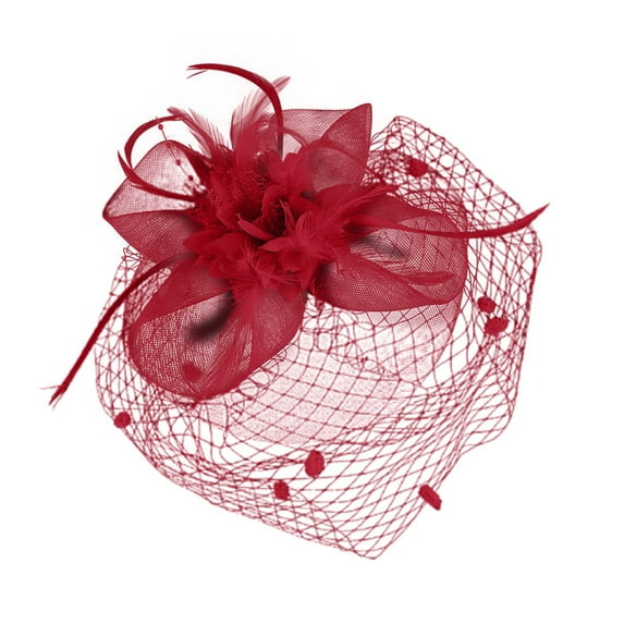 Fgnfyis Fascinator Hat for Day Elegant Wedding Headpiece for Bride and Performance Accessories and sophisticated