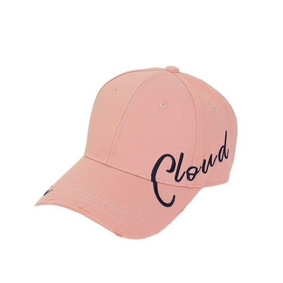 Fgnfyis Embroidered Baseball Cap Lightweight Sports Hat for Outdoor Activities and Daily Wear Pink One Size