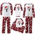 thumbnail image 1 of Fgnfyis Family Christmas Pajamas Matching Sets Deer Horn Letter Print Long Sleeve Pajamas Set Nightwear, 1 of 6