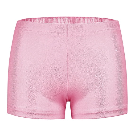 Fgnfyis Girl Shorts Toddler Girls Glitter Ballet Dance Short Breathable Playground Gymnastics Pants Toddler Shorts Pink 8-9 Years
