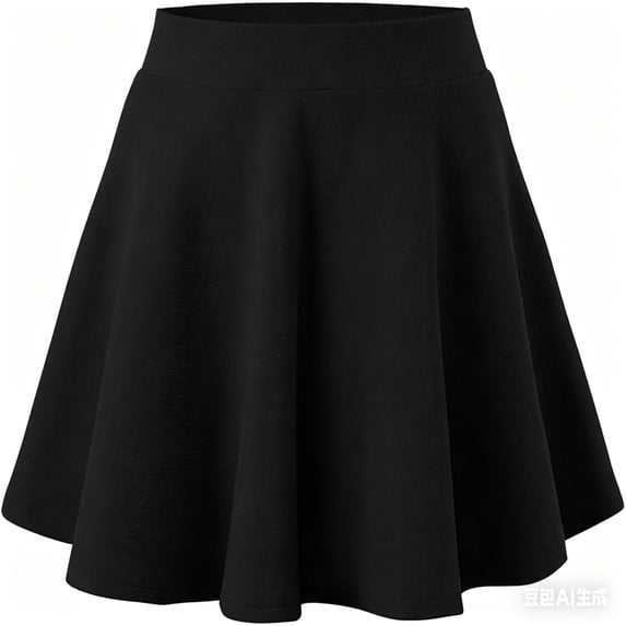 Fgnfyis Girls Skirt Casual Athletic Skater Summer Solid Color Stretch Waist Comfortable Play Short Tennis Skirts Dark Blue 3-4 Years