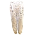 thumbnail image 1 of Fgnfyis Girls Sparkly Loose Fit Jazz Hop Street Dance Performance Pants Harem Trousers Wear for Kids Silver 9-10 Years, 1 of 8