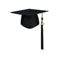 thumbnail image 1 of Fgnfyis Winter Hats for Women Graduation Hat School Unisex Student Graduation Cap for Adult Black, 1 of 4