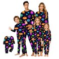 thumbnail image 1 of Fgnfyis Halloween Family Pajamas Loose Print Cozy Soft 2 Piece Set Tops Pants Sleepwear Loungewear, 1 of 4