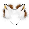 thumbnail image 1 of Fgnfyis Handmade Wolf Ears Headbands for Women Party Furry Accessories BW1, 1 of 2