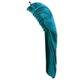 thumbnail image 1 of Fgnfyis Hat for Women Satin Lined Long Tail Bonnet Soft Elastic Large Breathable Sleep Cap for Braids Hair Cover Wrap Cap Blue One Size, 1 of 1
