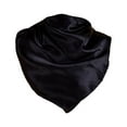 thumbnail image 1 of Fgnfyis Head Scarf for Women Fashion Solid Square Headscarf Lightweight Versatile Neck Scarf Hair Bandana Black One Size, 1 of 9