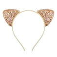 thumbnail image 1 of Fgnfyis Headbands for Women Non Carnival Cartoon Cat Ears Fascinator Headband Candy Color Thin Hairpin Hair Accessories for Women Gold One Size, 1 of 2
