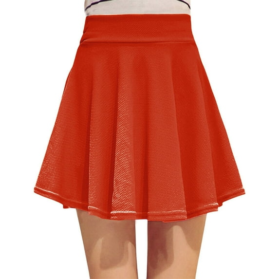 Fgnfyis High Waist Versatile Shorts for Women Candy Colored Inner Exposure Ideal for Layering Under Any Skirt Comfort and Style Red XL