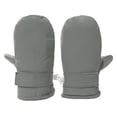 thumbnail image 1 of Fgnfyis Kids Ski Gloves Warm Lined Cold Weather Boys Girls Winter Gloves Ski Mittens Thermal Insulated Handwear Light Gray_001 S, 1 of 2